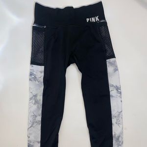 Victoria’s Secret PINK marble leggings
